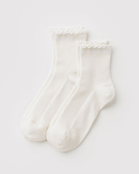 Lettuce Edge Sock Set of 2 S8