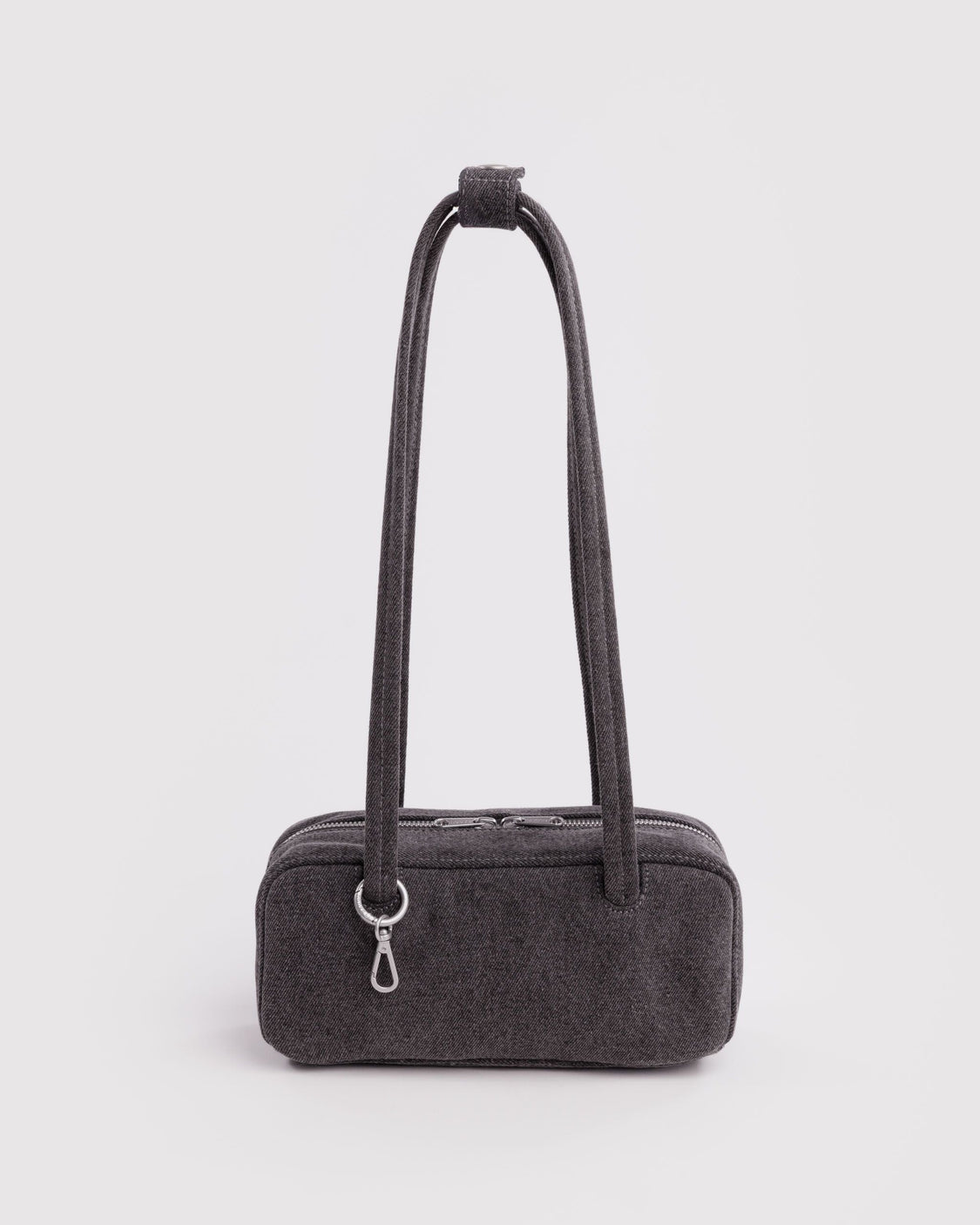 Small Denim Bowler Bag M8