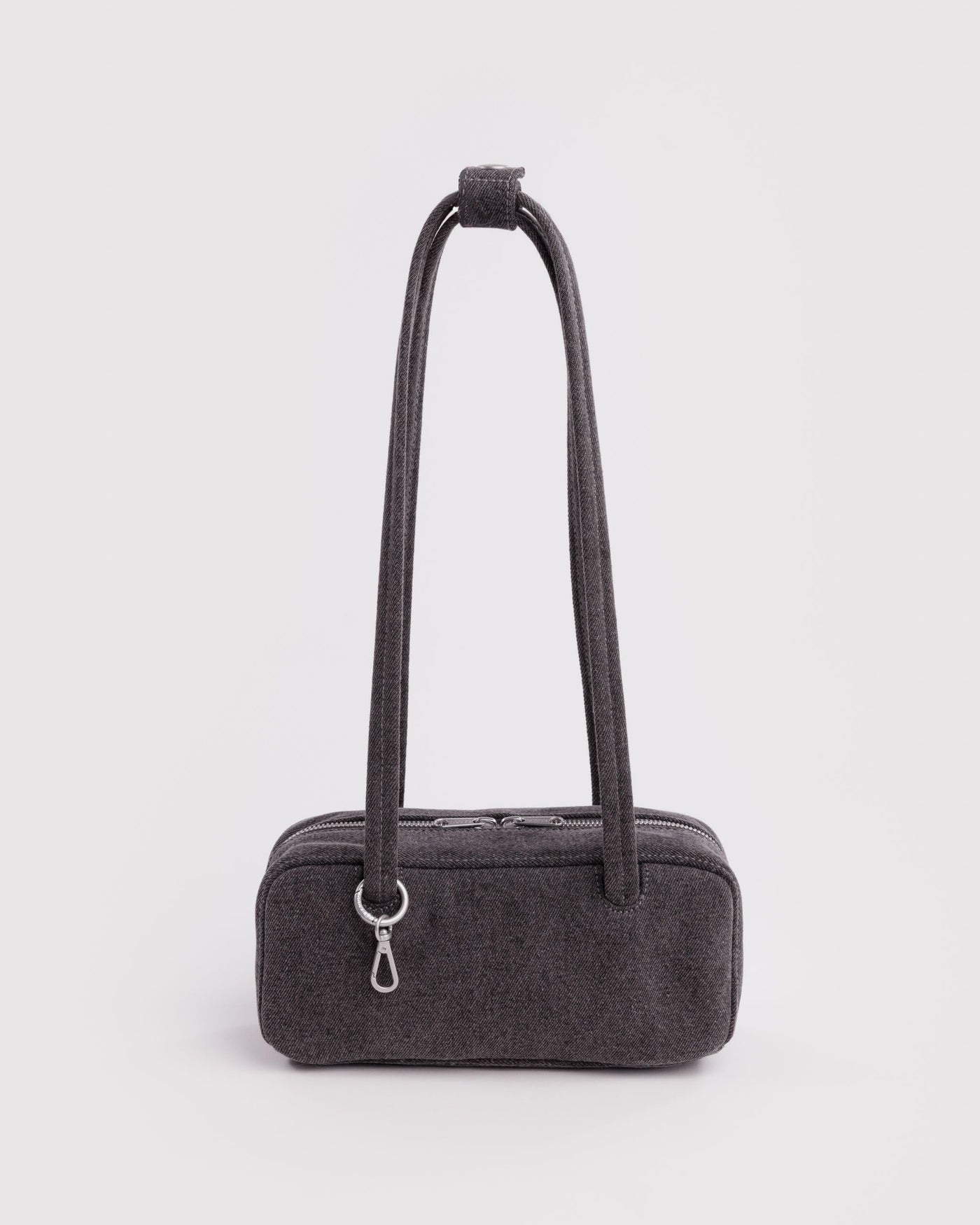 Small Denim Bowler Bag M8