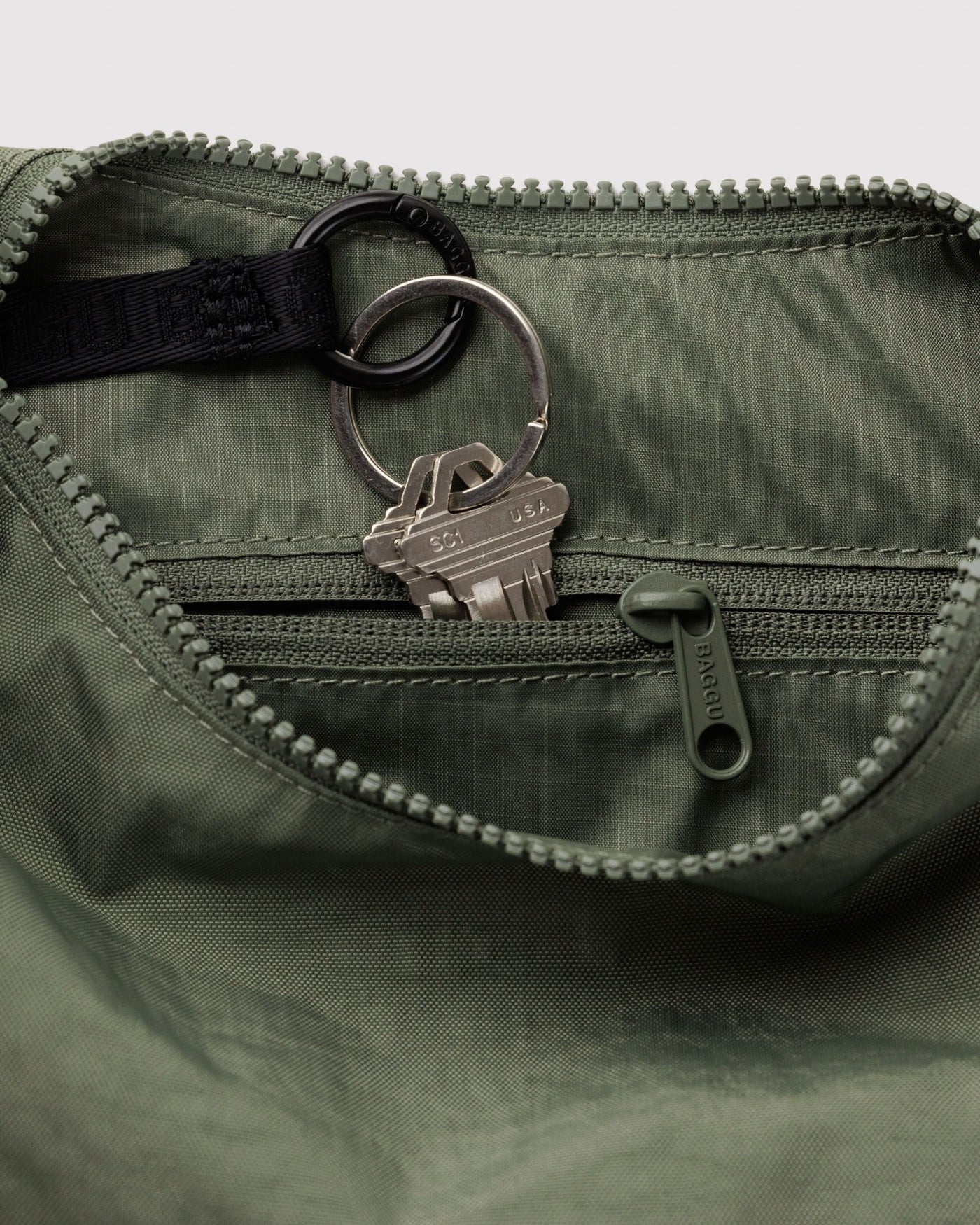Small Nylon Crescent Bag G0