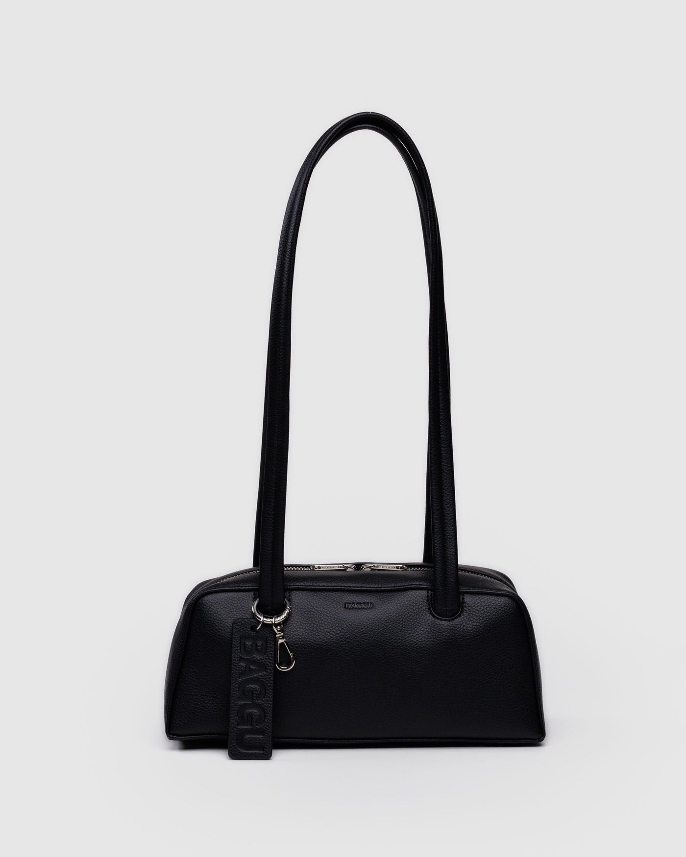 Small Recycled Leather Bowler Bag O6