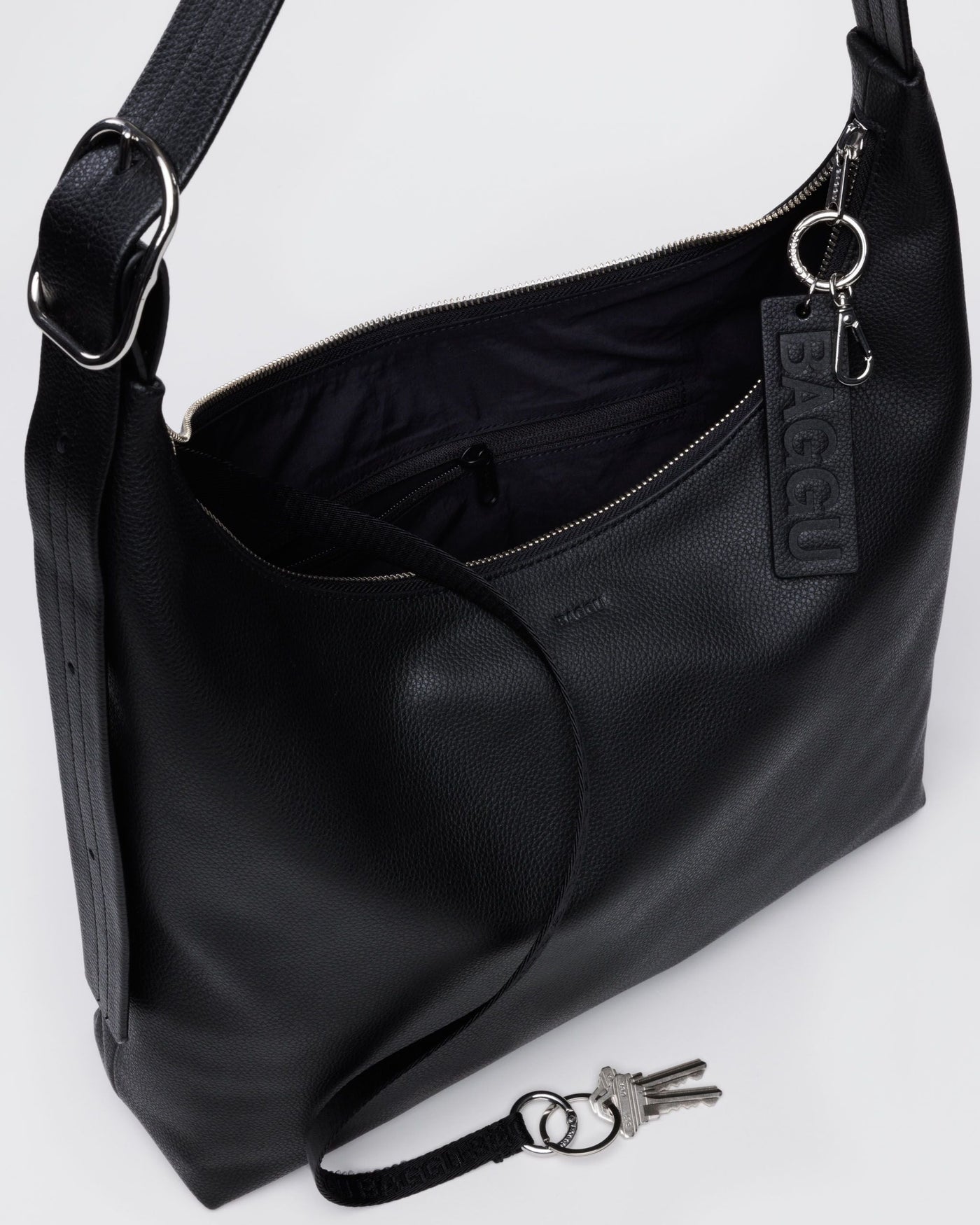 Recycled Leather Shoulder Bag J8