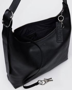 Recycled Leather Shoulder Bag J8