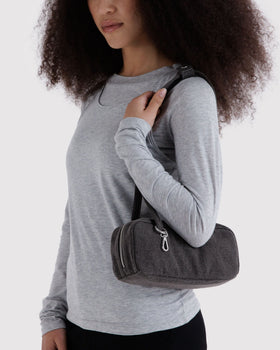 Small Denim Bowler Bag M8