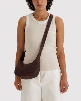Small Nylon Crescent Bag G0