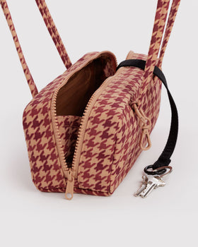 Small Nylon Bowler Bag F7
