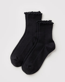 Lettuce Edge Sock Set of 2 S8