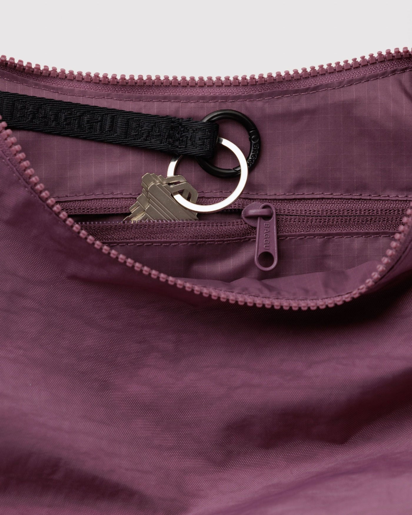 Medium Nylon Crescent Bag S9