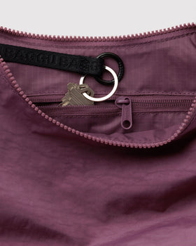 Medium Nylon Crescent Bag S9