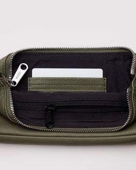 Recycled Leather Pochette U2