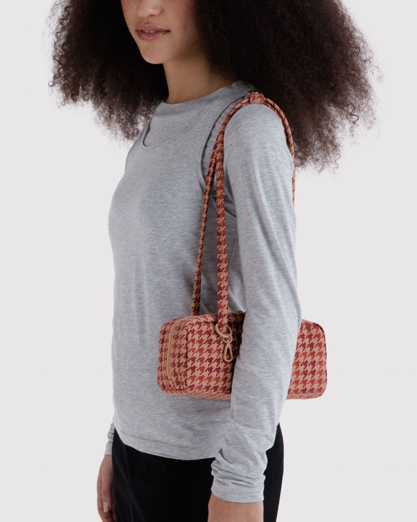 Small Nylon Bowler Bag F7