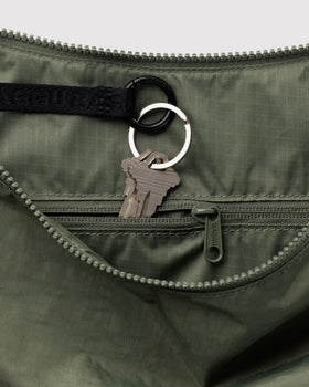 Large Nylon Crescent Bag U3