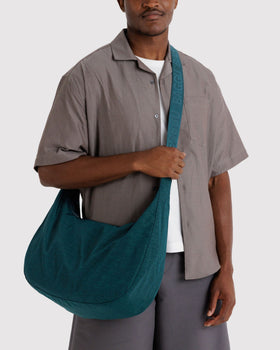Large Nylon Crescent Bag U3