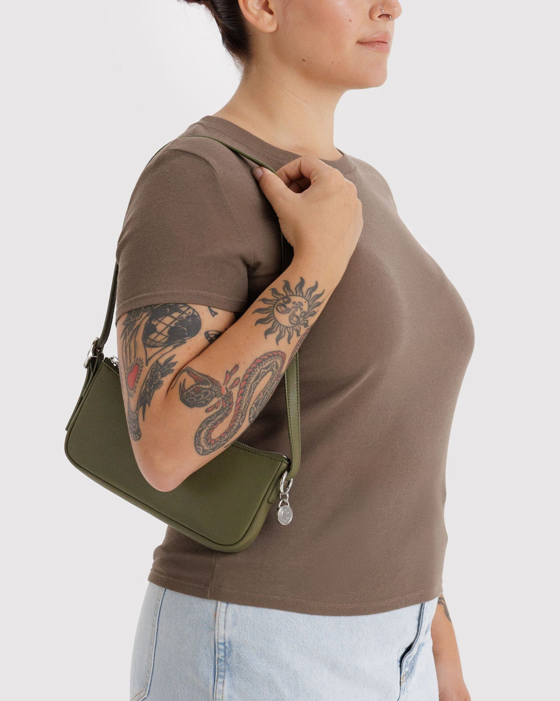 Recycled Leather Pochette U2
